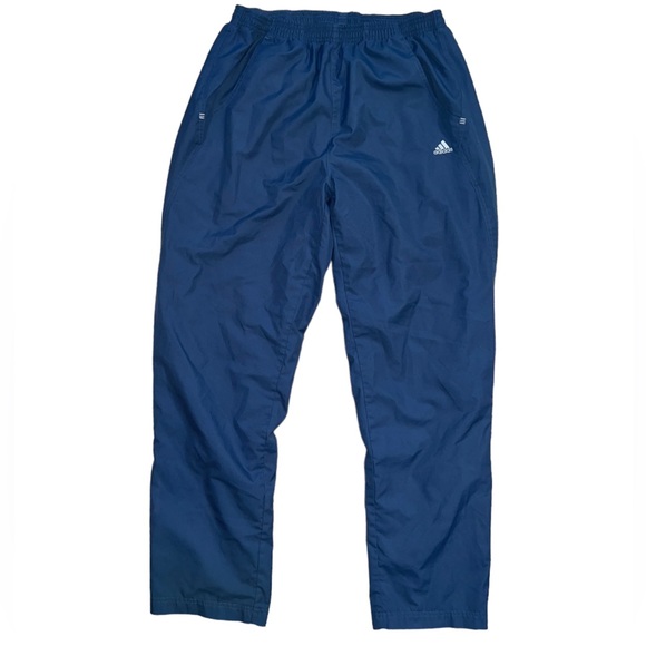 adidas Other - Adidas Vintage Track Pants Blue with Light Blue Stripes Men’s Size Large